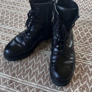 Women’s Black Leather Boots